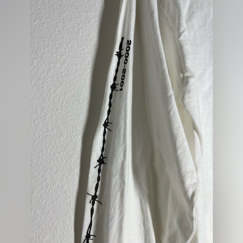 Urban Outfitters “Euphoria” White Band Tee Long Sleeve Graphic T-Shirt Mens Sz L - Picture 7 of 13